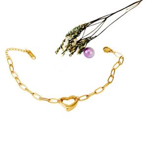 <span class=keywords><strong>Bracelet</strong></span> en acier inoxydable anti-ternissement pour femme, style français, bijoux de luxe de niche, en stock, directement de l'usine - Product Image 5