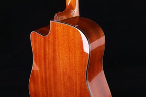 جيتار صوتي عالي اللمعان بظهر من الماهوجني بطبقة علوية مفردة من Sitka spruce مقاس <span class=keywords><strong>41</strong></span> بوصة للبيع بالجملة - Product Image 4