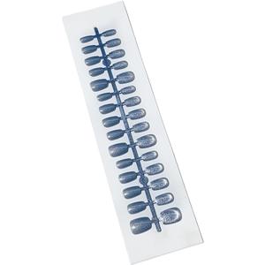 30 كينج XS/S/<span class=keywords><strong>M</strong></span> ثقب أسود بلون واحد عين القط اضغط على أطراف الأظافر غطاء كامل مربع الشكل لامع مورد - Product Image 6