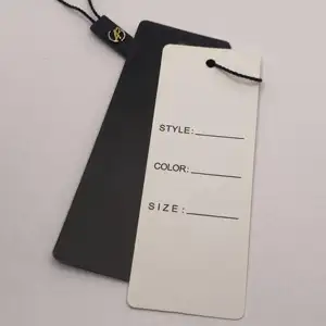 Logo personalizzato in goffratura opaca finitura a caldo di lusso etichette hangtag etichette biglietto da visita con logo personalizzato hang tag