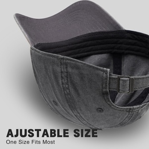 Casquette Snapback Unisexe Ajustable avec Logo Personnalisé Brodé, Chapeau de Baseball 100% Coton pour la Pêche, les Sports, le Cyclisme et les Activités Hivernales - Product Image 3