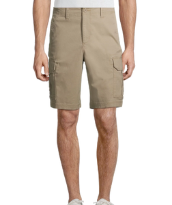 กางเกงคาร์โก้ผู้ชายปี 2023 ผ้าฝ้ายแท้ 100% ระบายอากาศ แห้งเร็ว มีหลายกระเป๋า ความยาวระดับเข่า ทรงหลวม สไตล์ลำลอง เหมาะสำหรับทำงาน บริการ OEM - Product Image 2