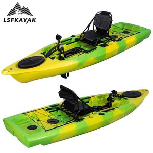 Kayak LSF 3,28 m pour 1 personne, kayak à pédales, <span class=keywords><strong>bateau</strong></span> de pêche, capacité de charge lourde, pour la pêche, le surf et la navigation - Product Image 1