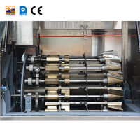 Machine automatique de cuisson de biscuits d'usine de Guangzhou machine de fabrication de cône de gaufre de crème glacée