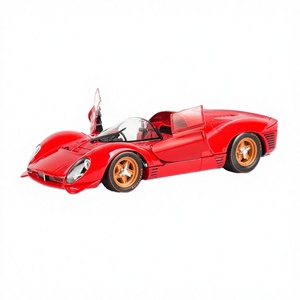 รถโมเดลสะสม Bburago 1:24 สำหรับ 330 P4 Daytona 1967 รถสปอร์ตอัลลอยด์แบบหล่อขึ้นรูป - Product Image 4