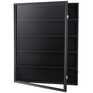 Étui de présentation <span class=keywords><strong>pour</strong></span> 35 cartes sportives classées, 24,3x30,5x2,1 cm, <span class=keywords><strong>en</strong></span> acrylique transparent, vitrine portable - Product Image 2