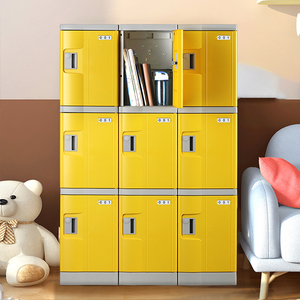 Toppla Original Modular <b>Smart</b> ABS Plastic Shoe Cabinet with Electronic <b>Lock</b> for Garden Amusement Park & Schools - Product Image 1