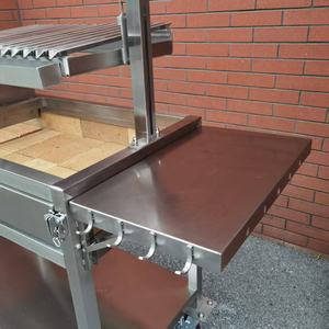 Parrilla Asado de 40" con Nuevo Diseño de Acero Inoxidable a Leña y Carbón con Brasero Estilo Santa María <span class=keywords><strong>Argentina</strong></span> - Product Image 6