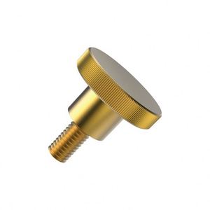 #8-32 Brass Thumb <b>Screws</b> Knurled Head Solid Brass Machine <b>Screws</b> - Product Image 3