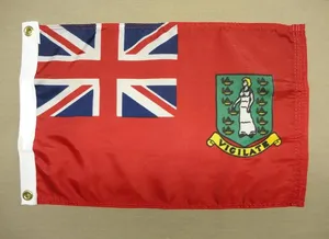 Bandera Náutica Personalizada de Alta Calidad para Yates, Bandera de Santa Lucía, Bandera del <span class=keywords><strong>Caribe</strong></span> con 2 Ojales de Latón - Product Image 3