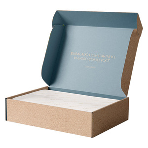 Very Well Sold Corrugated Custom Packaging Box With Black Mailbox Custom Logo