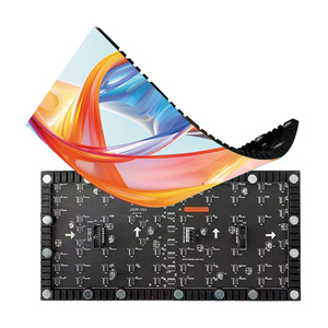 Módulo LED Flexible para Interiores P2.5 <span class=keywords><strong>de</strong></span> 320x160 mm, Solución <span class=keywords><strong>de</strong></span> Pantalla LED Flexible para Proyectos <span class=keywords><strong>de</strong></span> Instalación Creativa en Columnas - Product Image 2