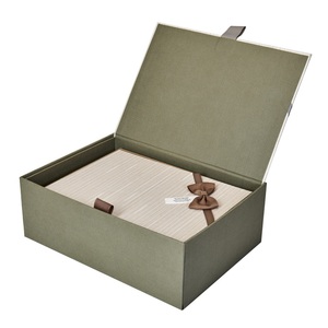 Custom Islamic Ramadan Gift wooden boxes Arabic Eid Gifts box printed with your logo