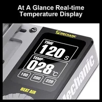 Plateforme de préchauffage intelligente MECHANIC HEAT AIR pour réparation de puces multicouches BGA/matrice de points de carte mère iPhone X-16 PRO MAX