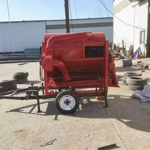 Full-feed Threshing Machine 125 Type Diesel Engine Rice Wheat Rapeseed Threshing Mobile Use - Product Image 4