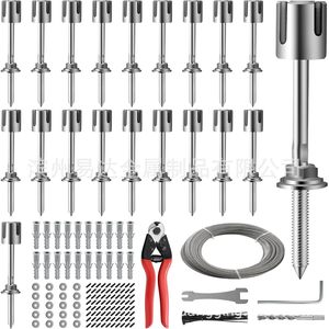 Eda Stainless Steel Cable 1mm Heavy Duty Trellis <b>Wire</b> For Garden <b>Netting</b> - Product Image 2
