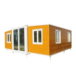 Wholesale china supplier Expandable Container Tiny Homes Prefab Houses Modular Prefabricated Building Portable for Shipping