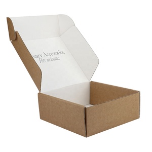 ¡Venta caliente! Impreso personalizado Kraft marrón de embalaje de papel corrugado <span class=keywords><strong>caja</strong></span> de correo <span class=keywords><strong>caja</strong></span> de envío - Product Image 1