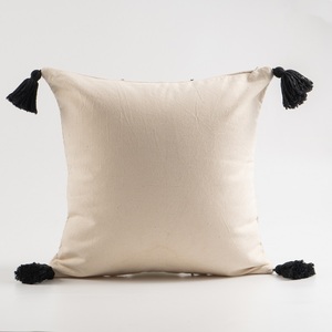 Bella Della Boemia trapuntata tiro letto Moderno Cuscino di Lino Cuscino zucca cuscino della copertura - Product Image 2