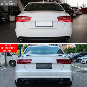 Kit de Carrocería Delantera y Trasera para Audi A6 2012-2014 con Faros Antiniebla para Modificación y Mejora de Automóviles - Product Image 3