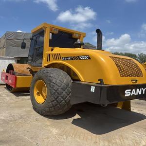 Rodillo de carretera usado a buen precio original SANY YZ20C 20TON, equipo de construcción de rodillos de carretera de segunda mano a la venta - Product Image 3