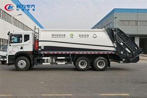 Camión Volquete de 20 Toneladas con Cargador Trasero de 20 Yardas Cúbicas, Camión de Saneamiento con Cargador Trasero, Venta Directa - Product Image 4
