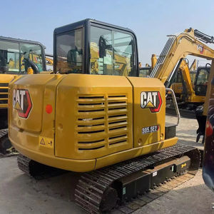 Mini-excavatrice CAT 305.5E d'occasion certifiée CE, 6 tonnes, fabrication japonaise, machinerie hydraulique avec moteur de pompe Caterpillar - Product Image 1