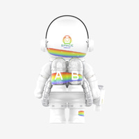 POPMART MEGA SPACE MOLLY 400% Rainbow PVC 1/12 Коллекционная фигурка аниме для декора дома, таинственная коробка, комикс-коллекционный предмет