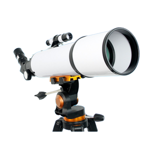 Télescope réfracteur à grande ouverture de 80 mm, longueur focale de 500 mm, HD, grand angle, étanche, pour l'observation des étoiles et de la lune en extérieur - Product Image 1