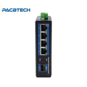 <span class=keywords><strong>Mini</strong></span> commutateur 5 ports extérieur 10/100Mbps 4 ports RJ45 vers commutateur Ethernet industriel SFP - Product Image 4