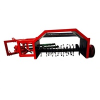 Retourneur de compost tracté par un tracteur / retourneur de compost