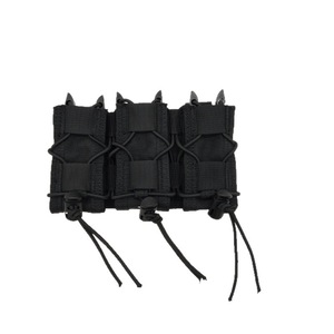 DF YNT43 Portacargador Triple Trasero para 9mm, Bolsa de Almacenamiento Deportiva para Exteriores, Duradera, Expandible, con Montaje Molle y Liberación Rápida - Product Image 1