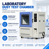 Chambre d'essai de protection contre la pénétration de poussière de laboratoire haute performance pour la vérification des performances anti-poussière IP5X IP6X