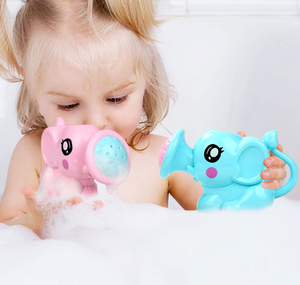 Bébé <span class=keywords><strong>Bain</strong></span> Douche Tête D'<span class=keywords><strong>éléphant</strong></span> Arroseur D'eau Douche Outil Bec Rinçage pour Enfants Prendre Une Douche et Eau - Product Image 5