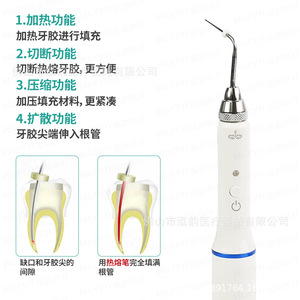 Appareil électrique de chauffage pour obturations de canaux radiculaires Horyndent avec embout chauffant pour équipement de thérapie orale - Product Image 5