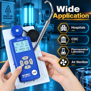 Radiomètre UVC portable LS127C pour la surveillance de l'irradiation ultraviolette à 254 nm avec une haute précision - Product Image 2