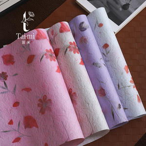 <span class=keywords><strong>Taimi</strong></span> Qixi papier de pétale floral étanche emballage cadeau papier artisanal enduit UV pour les bouquets de fleuriste - Product Image 4