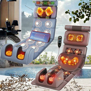 電気マッサージベッド,家庭用自動車中国医学快適振動マットレス用振動加熱パッド付き - Product Image 3