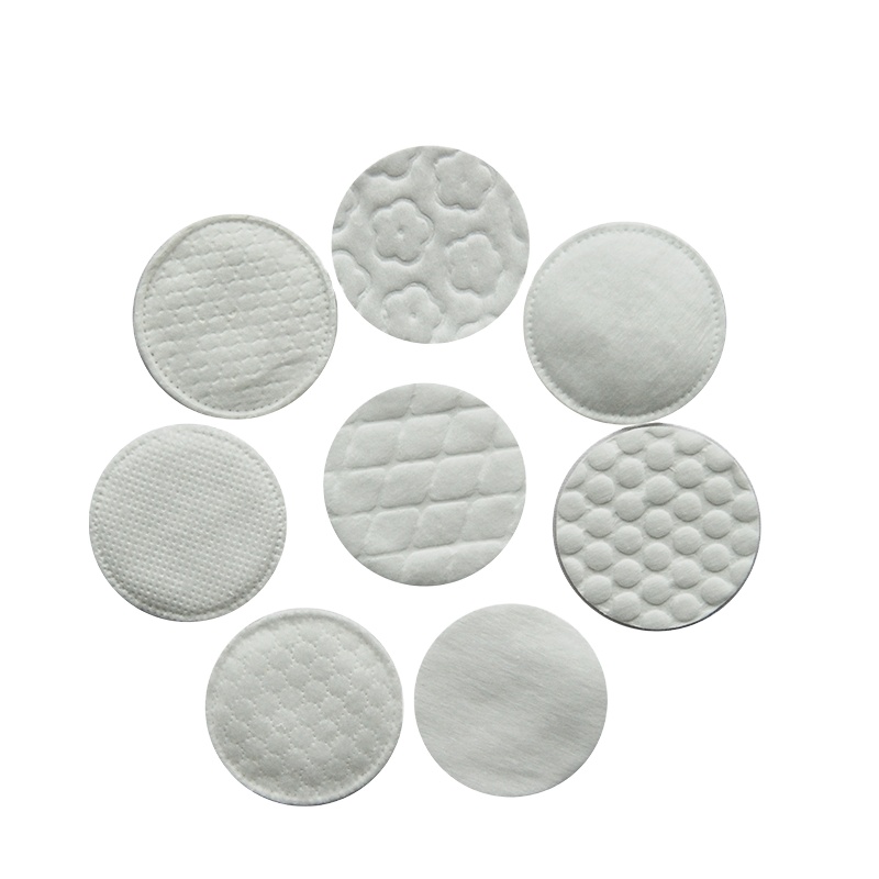 Disposable Manufacturers Round Cosmetic cotton pads makeup remover Make Up Remover Absorbent Cotton Pads cosmetic