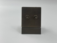 Nouvelle Arrivée Prix Usine Haut de Gamme 86 Interrupteur Mural Vintage en Acier Inoxydable Couleur Cuivre Norme UK 1/2/3 Boutons pour Hôtel