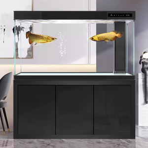 Visaquarium, een groot ecologisch geïntegreerd <span class=keywords><strong>aquarium</strong></span> voor siervissen met ultrahelder glas voor de woonkamer. Bestel met één klik. - Product Image 1