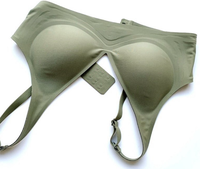 Soutiens-gorge Jelly grande taille pour femme, ensemble de lingerie, soutien-gorge sans couture sans armatures, personnalisation par collage