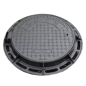 OEM ODM Service C250 D400 E600 F900 Iron Or Ductile Iron Round Manhole Covers And Frame For Drain