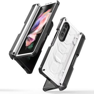 Nouvelle coque de téléphone armure pour <span class=keywords><strong>Galaxy</strong></span> Z Fold 5 5G dur PC étui mobile pliant pour <span class=keywords><strong>Samsung</strong></span> Z Fold <span class=keywords><strong>4</strong></span> 5G couverture arrière - Product Image 1