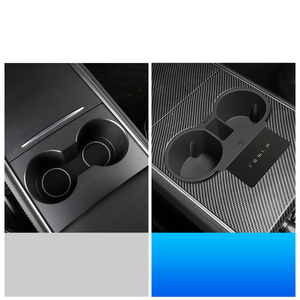 Soporte de silicona para vasos para Tesla Model 3/Y, soporte para vasos para consola central, estabilizador, clip para vasos a prueba de golpes - Product Image 6