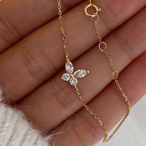 Elegante y Versátil Brazalete <span class=keywords><strong>de</strong></span> Plata <span class=keywords><strong>de</strong></span> Ley S925 Chapado en Oro con Circonita, Brazalete con Incrustaciones <span class=keywords><strong>de</strong></span> Diamantes, Accesorio <span class=keywords><strong>de</strong></span> Mano - Product Image 4