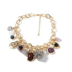 Nouveau collier chaîne pendentif tendance mode rétro pour femme - Product Image 5