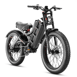 จักรยานไฟฟ้า Eahora Romeo Ultra Fat Tire 60V 70AH ระยะทางไกล ระบบกันสะเทือนเต็มรูปแบบ สำหรับขับขี่ออฟโรด สำหรับผู้ใหญ่ - Product Image 4