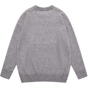 Suéter de Punto Personalizado Nanteng con Logotipo, Invierno, 100% Algodón, Diseño de Moda Urbana, Estampado de Retrato, <span class=keywords><strong>Cuello</strong></span> <span class=keywords><strong>Redondo</strong></span>, para <span class=keywords><strong>Hombre</strong></span> - Product Image 3