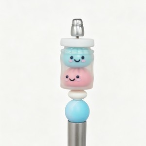 3D Dumpling Food Grade BPA Free <b>Silicone</b> Pen <b>Beads</b> with Cute Faces Multicolor Loose <b>Beads</b> DIY Craft Accessories for Teething - Product Image 6